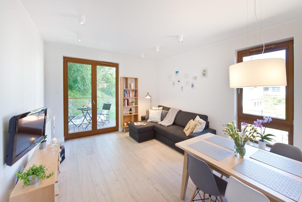 Apartament Aquarius ソポト エクステリア 写真